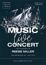 Music Concert Flyer Design | Concert Poster