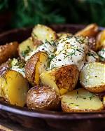 Mustard-Roasted Potatoes