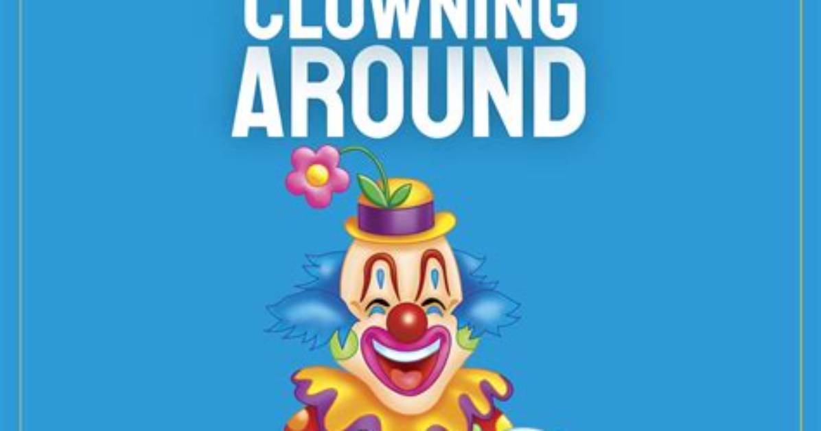 Naked and Clowning Around in Gq