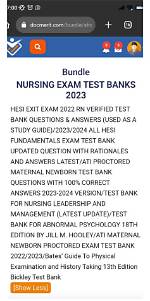 Navigating Nursing Exams with Nursing Test Banks