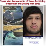 Nestor Joel Lujan Flores Charges; Arrested and Charged as Driver in Fatal Accident of Pesdestrian