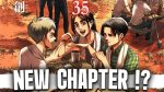 New Attack on Titan Chapter Release Confirmed by Author Hajime Isayama