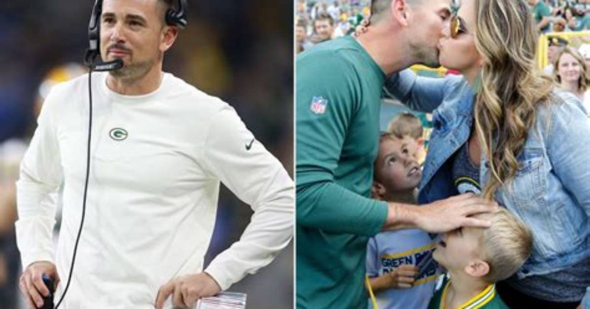 Nfl Coach Matt Lafleur Shares Two Children with His Wife Breanne Lafleur. Know More About His Personal Life
