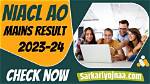 Niacl Ao Mains Result 2023, Cut off Marks, Merit List @Newindia. Co. In
