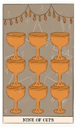 Nine of Cups Tarot Card Meaning