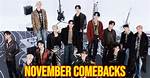 November 2022 K-Pop Comebacks and Debuts