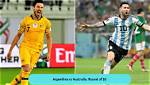Officials for Argentina Vs. Australia, Round of 16 at World Cup