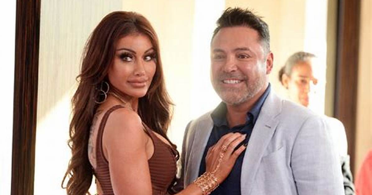 Oscar De La Hoya’s Girlfriend Exposes His Abs Secret: Not Implants
