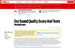 Our Sound Quality Score and Tests: Headphones