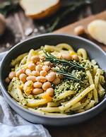 Pasta and White Beans with Garlic-Rosemary Oil