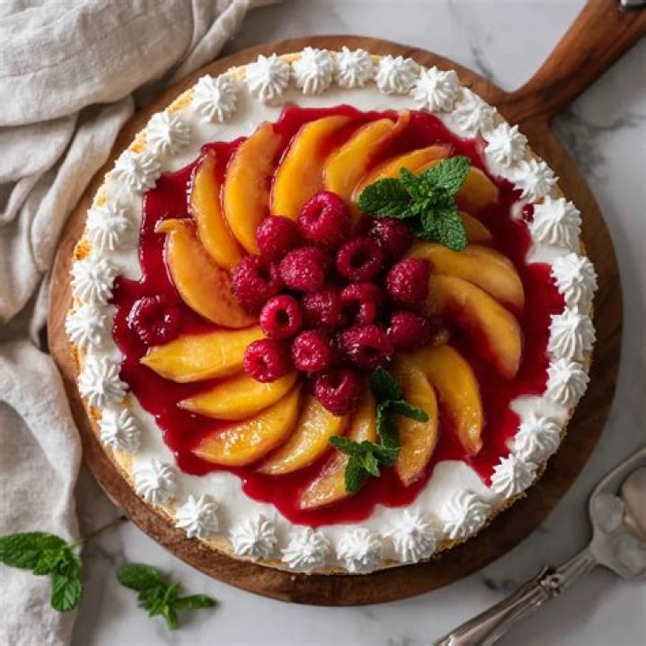 Peach Raspberry Cheesecake: A Delectable Dessert Experience