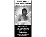 Penny Thompson Obituary Minnesota: in Loving Memory of Girl Killed in Monday Car-Bike Collision South Minneapolis