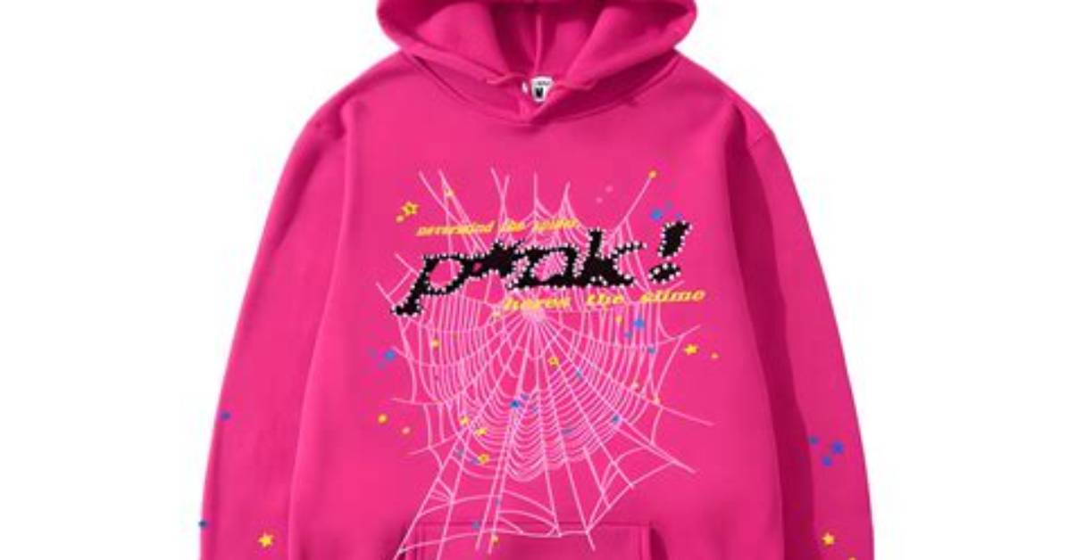 Pink Spider Hoodie