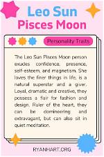 Pisces Sun with Leo Moon — Truly Divine