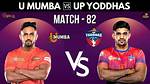 Pkl Match 25: U Mumba vs U. P. Yoddha Prediction, Pitch Report, Head to Head, Squad, Dream11, All You Need to Know