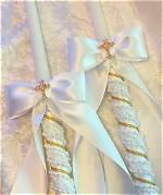 Plain Lambada White Candles | Candles for Wedding