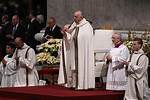 Pope Says 'Our Hearts Are in Bethlehem' as He Presides over the Christmas Eve Mass in St. Peter's