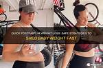Postpartum Weight Loss: How to Shed Baby Weight