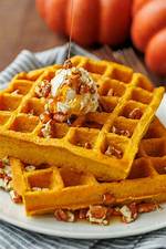 Pumpkin Waffles
