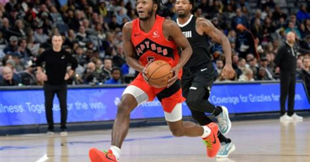 Quickley Suma 26 Puntos Y Raptors Derrotan a Grizzlies 116-111