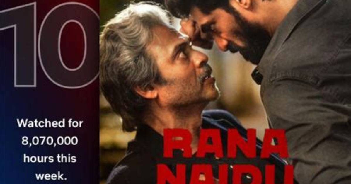 Rana Naidu Creates an Astonishing Feat on Netflix