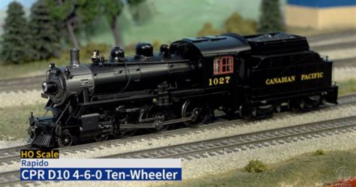 Rapido Trains Ho Scale Ten-Wheeler