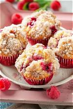 Raspberry Streusel Muffins