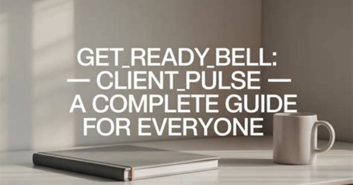 Resolving Get_Ready_Bell: Client_Pulse Issues: a Guide
