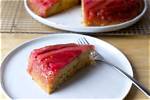 Rhubarb Upside-Down Spice Cake