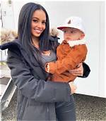 'Riverdale' Star Vanessa Morgan and Son River's Photo Album