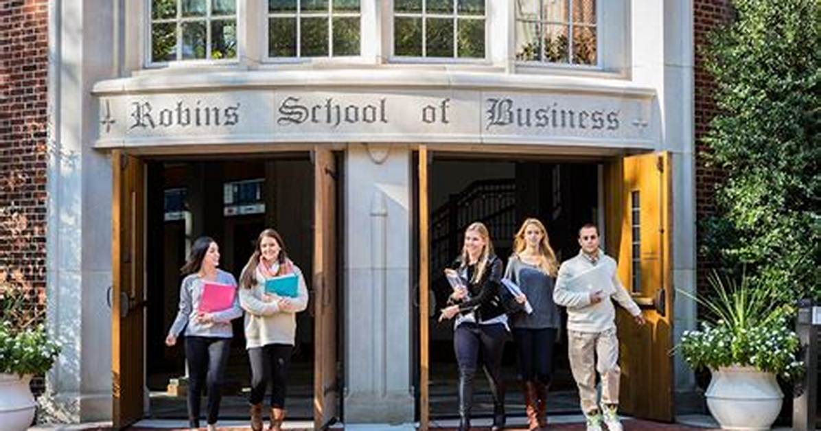 Robins School of Business Ranked as a Top 20 Undergraduate Business School, Highlighted as Leader in Career Outcomes - News