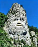 Rock Sculpture of Decebalus; the Tallest in Europe