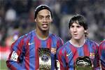 Ronaldinho Felicita a Lionel Messi En Redes Tras Ganar Su Octavo Balón De Oro