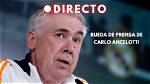 Rueda De Prensa En Directo De Carlo Ancelotti