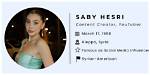 Saby Hesri: Instagram Star, Age, Job, Youtube, Relationship, and Net Worth