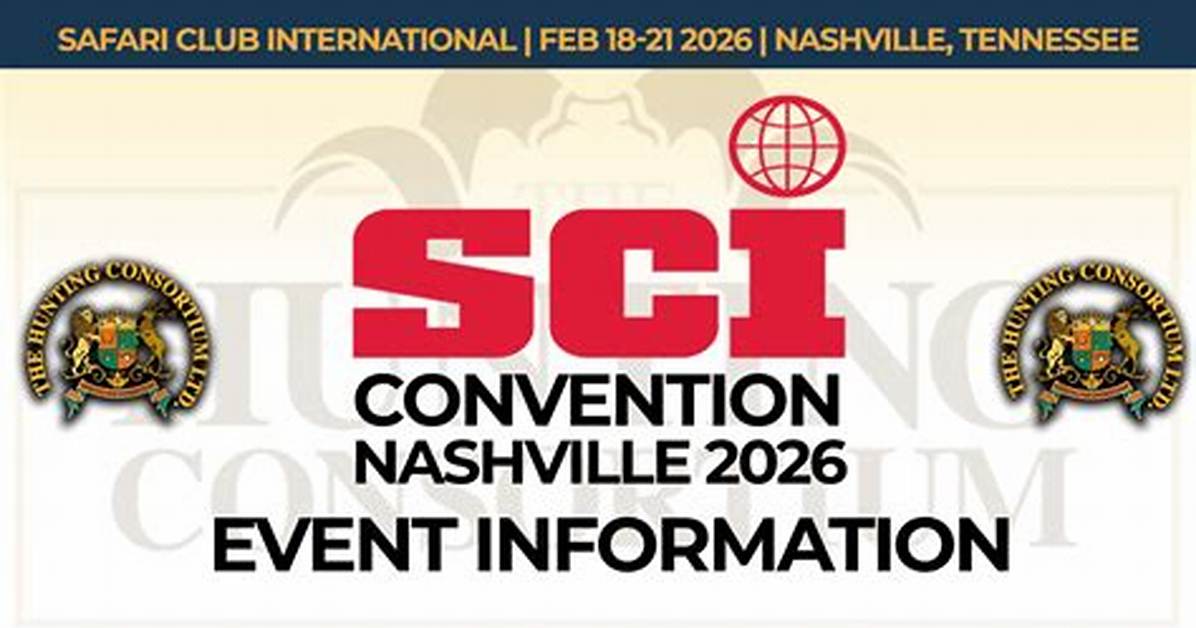 Safari Club International Convention Returns to Reno |