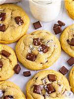 Salted Chocolate Chunk Cookies