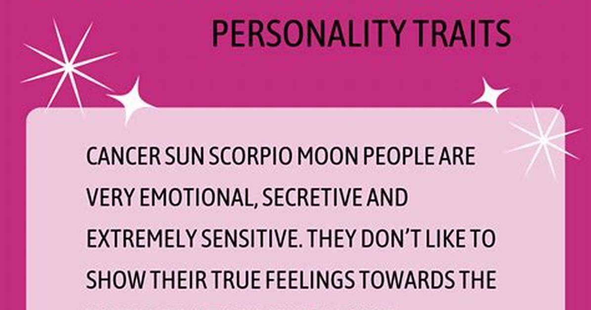 Scorpio Sun with Cancer Moon and Aquarius Rising — Truly Divine
