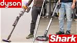 Shark Wandvac vs Dyson Humdinger Side-by-Side Vacuum Comparison