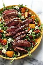 Skirt-Steak-Salad-with-Arugula-and-Blue-Cheese