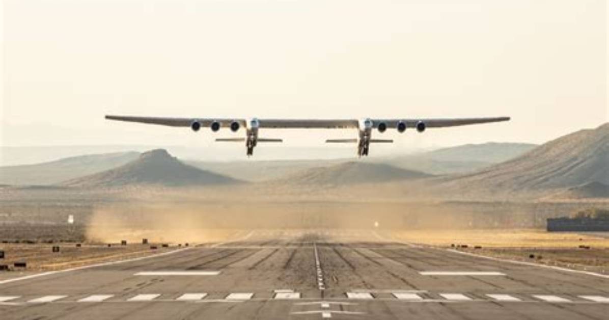 Stratolaunch Plane Makes First Flight