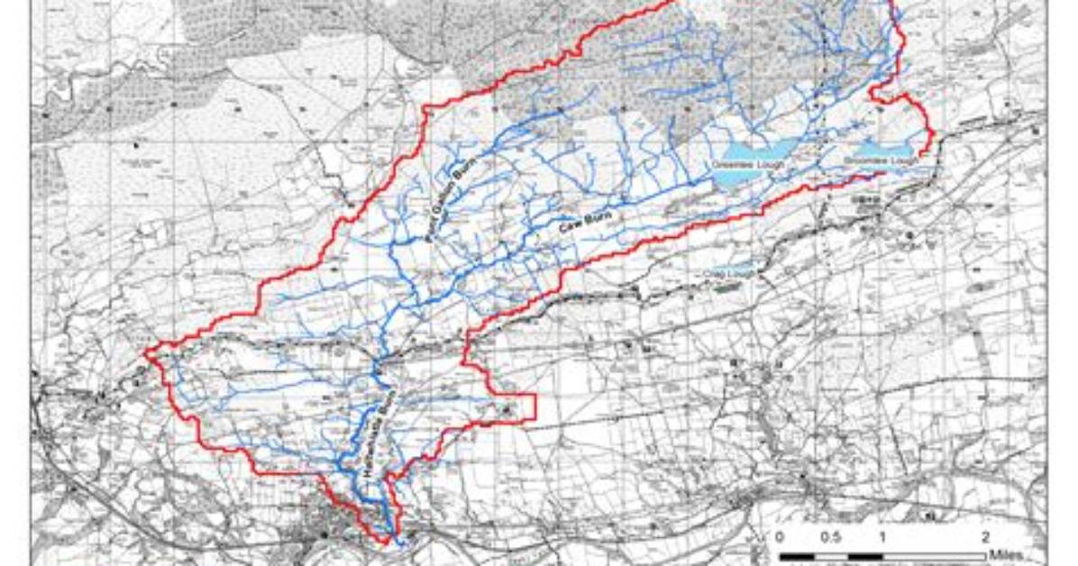 Stream Order; Haltwhistle Burn; Newcastle University