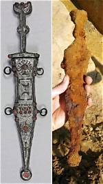 Stunning 2000-Year-Old Roman Silver Dagger Used by Legendary Germanic Warriors Discovered by Teenager