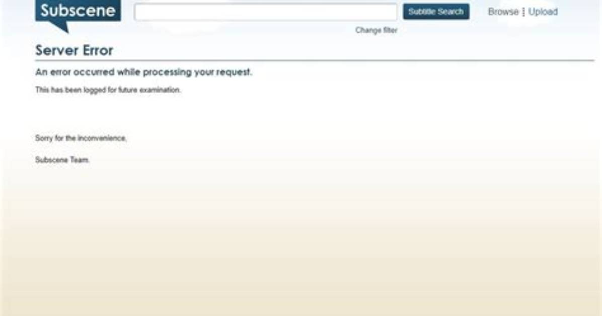 Subscene. Com Login Safely, Analysis & Comments