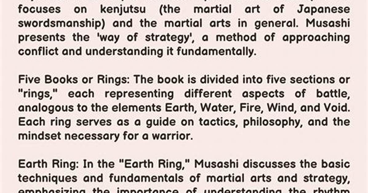 Summary: the Book of Five Rings: a Classic Text on the Japanese Way of the Sword by Miyamoto Musashi, Thomas Cleary