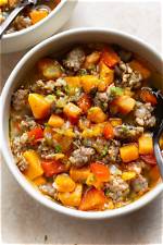 Sweet Potato and Sausage Soup