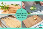Tablas Para Cortar Alimentos Y Presentar Tus Creaciones En La Mesa