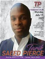 Tarik Pierce Passes Away, Curriculum & Competency Manager at Washington Dc
