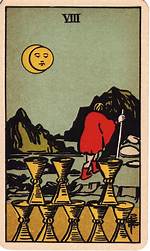 Tarot - 8 of Cups
