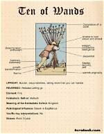 Ten of Wands Tarot Card Meaning